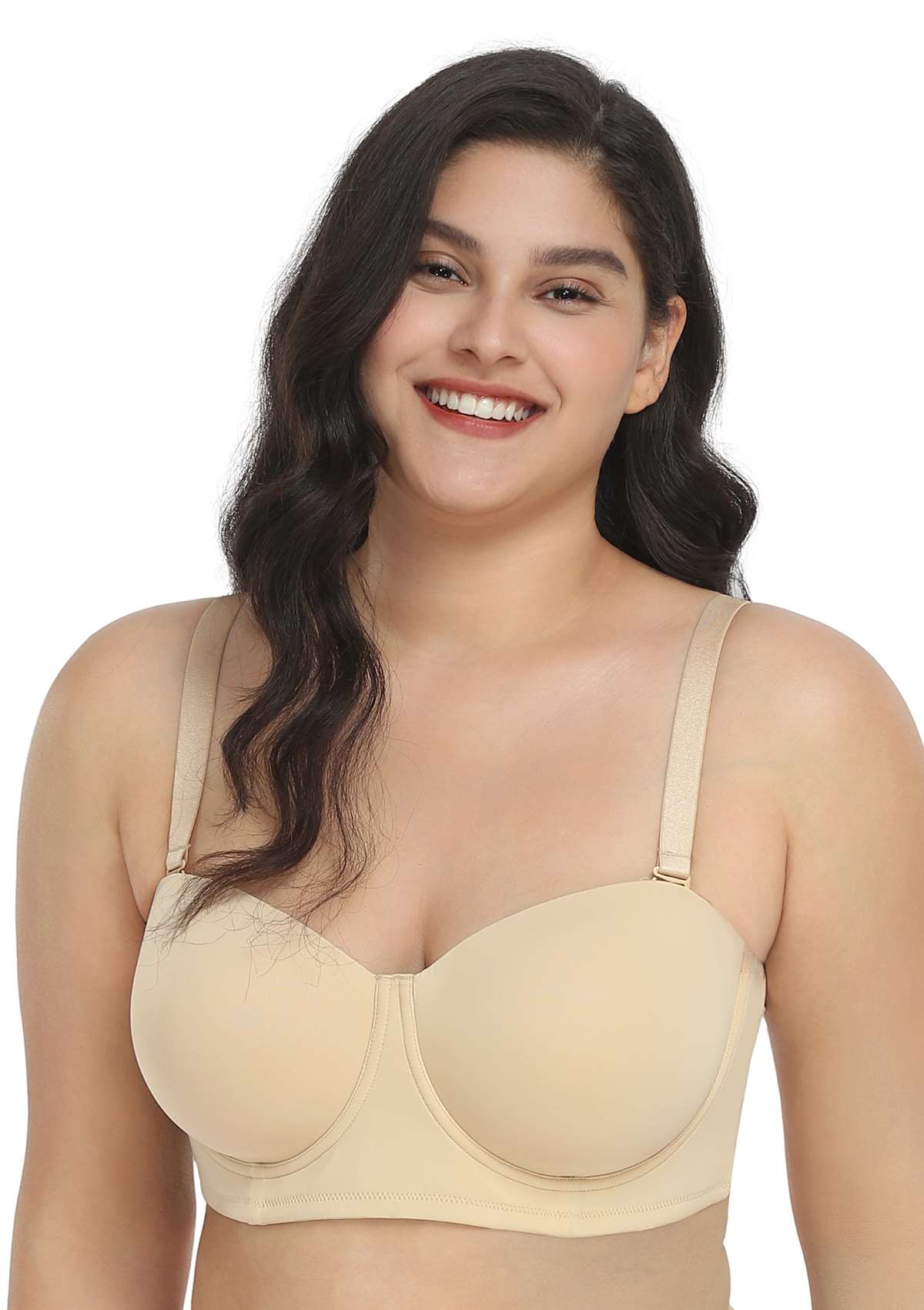 HSIA Margaret Molded Convertible Multiway Classic Strapless Bra