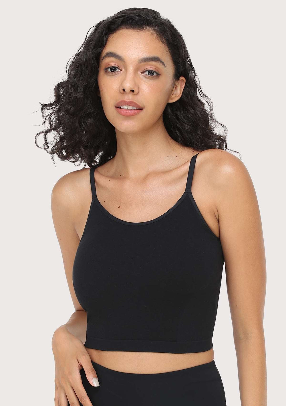 SONGFUL Love Cloud Yoga Tank Top with Built-In Bra for Petite