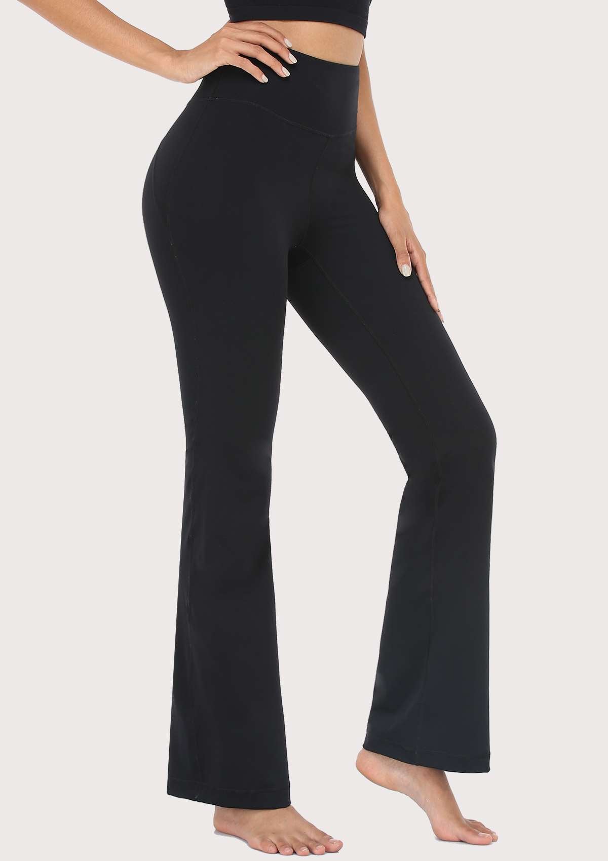 High rise bootcut yoga pants deals