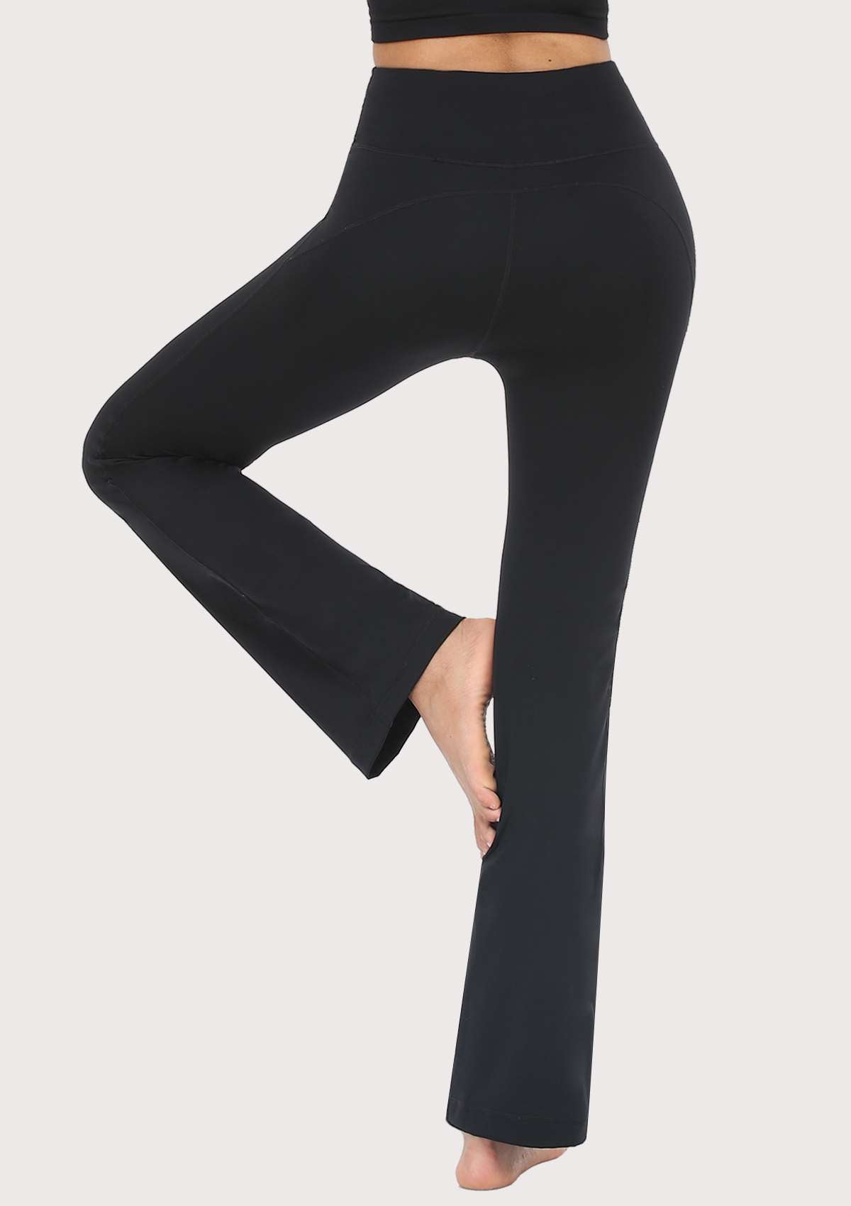 Buy Women's Flare Leggings High Waist Tummy Control Casual Workout Bootcut  Yoga Pants Online at desertcartINDIA
